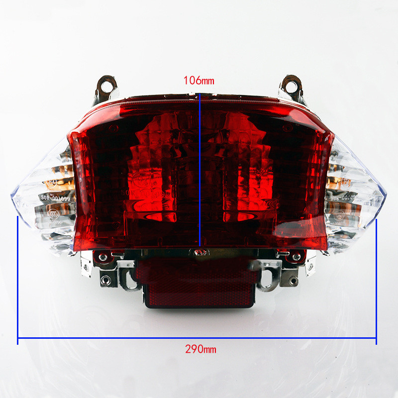 Motorcycle Guangyang 50 Tail Light Kobayashi Hai 50 Tail Light Xiao Guanyang 50 Light Rear Turn Signal Tail Light