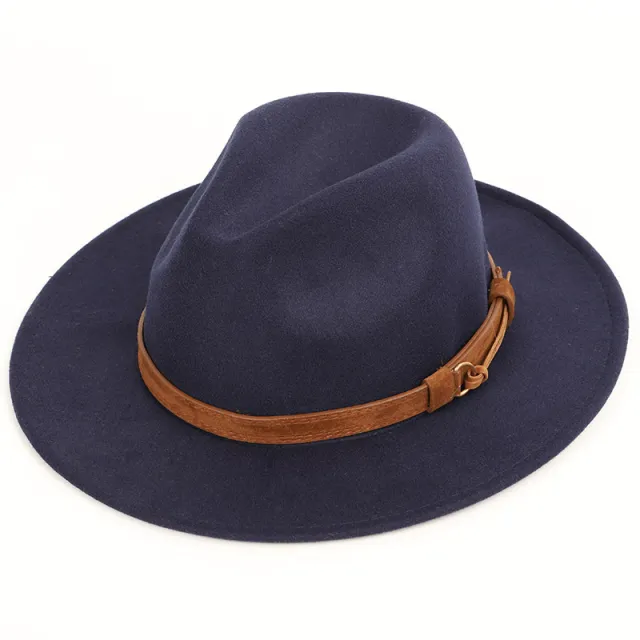 Men's Big brimmed Felt Top Hat Photo Props Decoration Soft Display - Shop at LoveMi