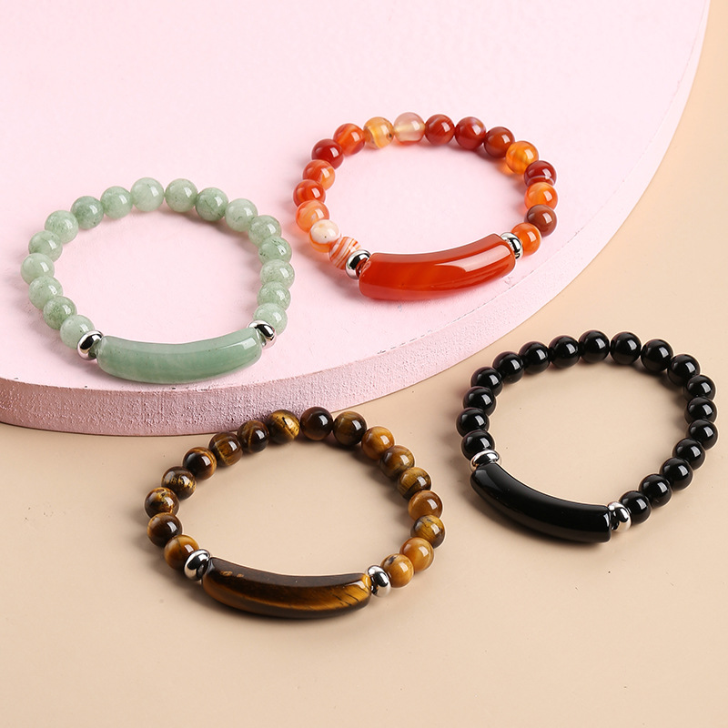 Women's Fashion Simple Natural Stone Bracelet