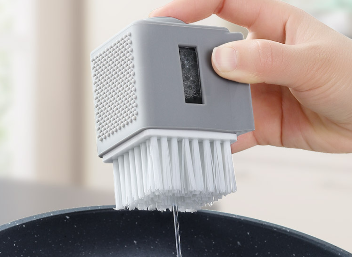 Title 6, Pot brush automatically add liquid washing pot ...