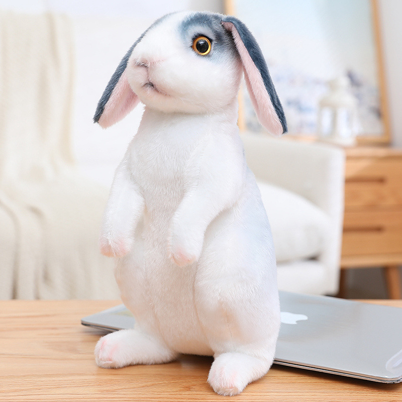 Sitting Grey Rabbit