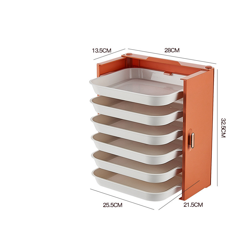 Title 2, Perforation-free Multi-layer Rack For Kitchen S...