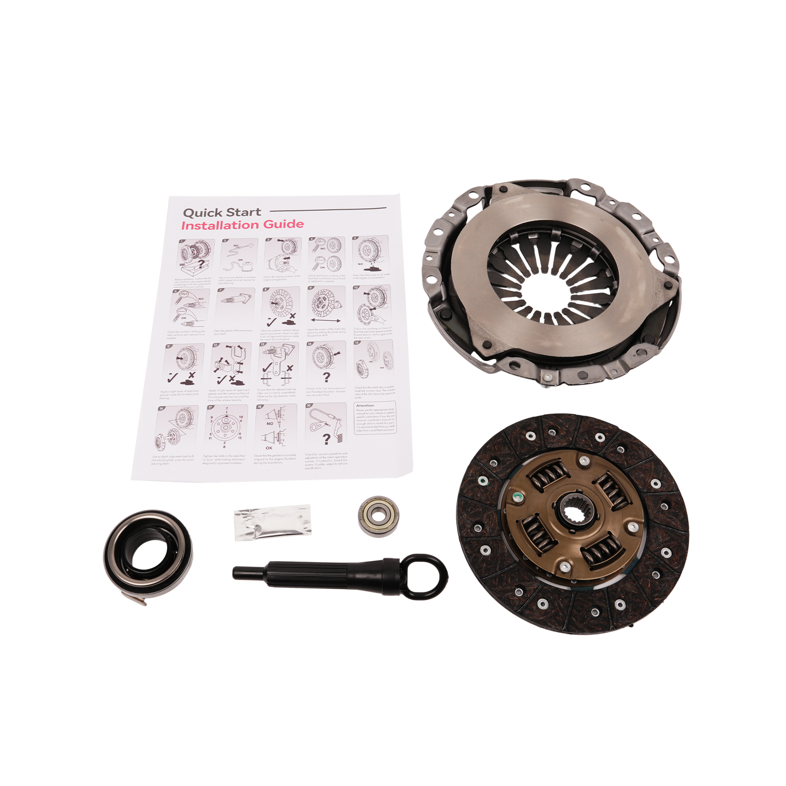 NEW Transmission Clutch Kit 04-124 For 1998-2000 Chevrolet Geo Metro 1.0L L3 USA