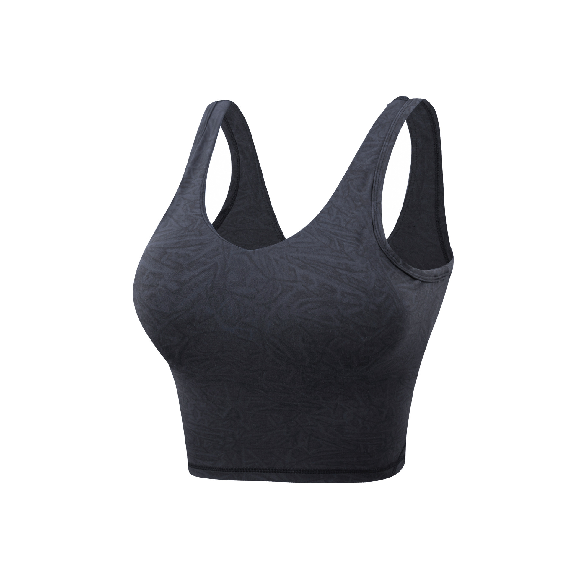 Title 8, Vest Sports Bra Printed Yoga Suit