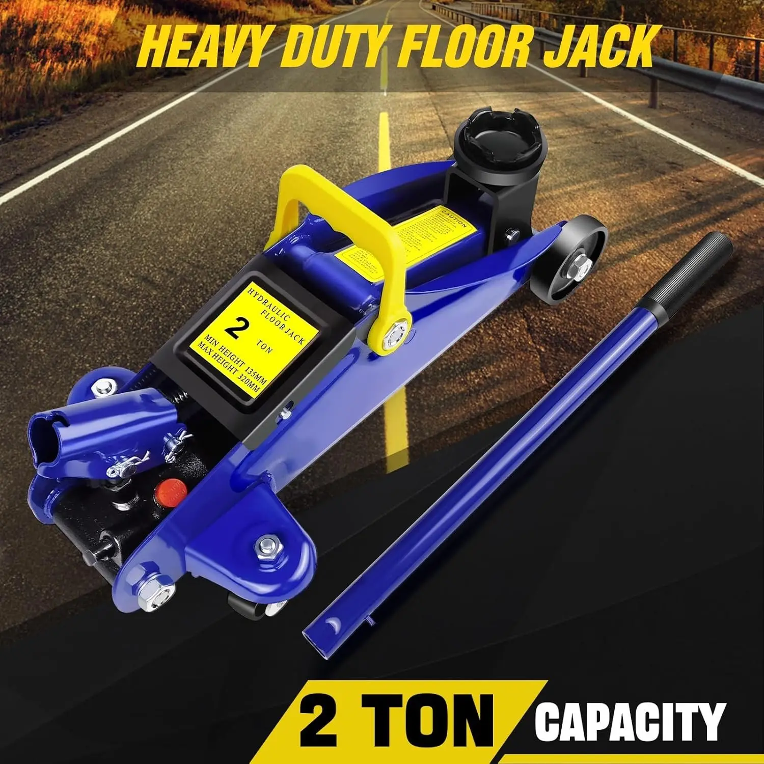 Trolley Jack 2 Ton Tonne Low Profile