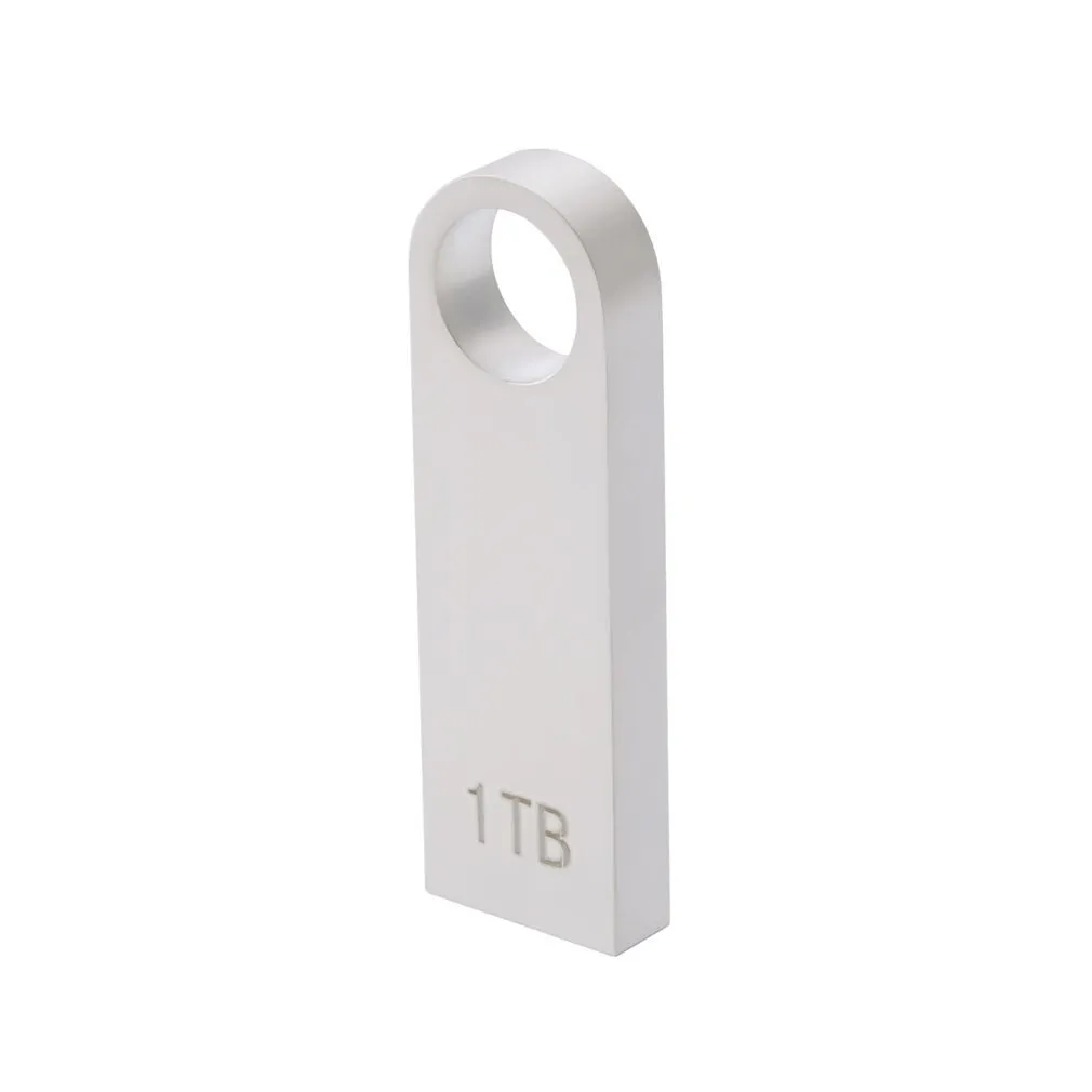 Stainless Steel U Disk Smith Work Music Usb Flash Drive - Silver Grey