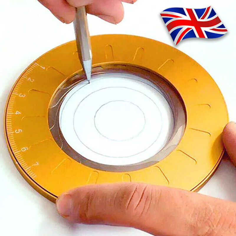 Adjustable Circle Drawing Ruler Tool Measuring Drawing