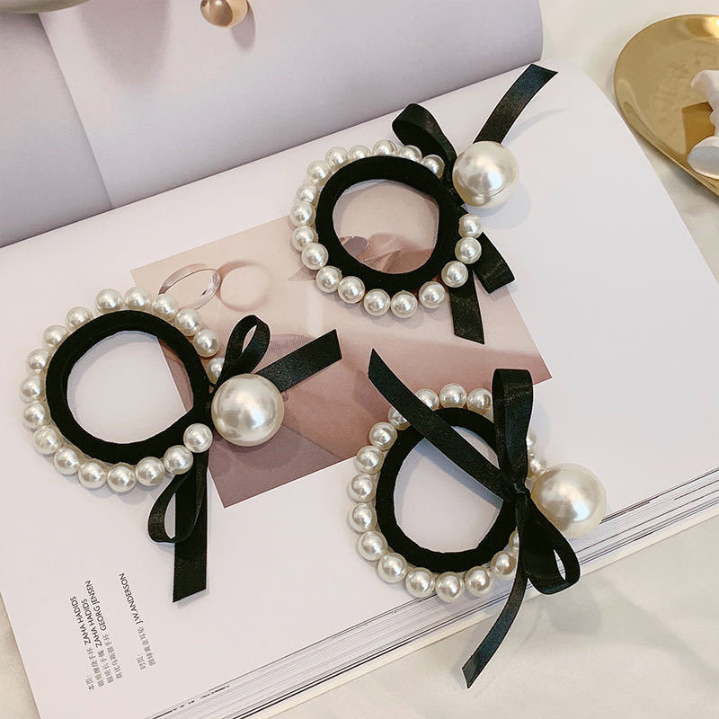 Women's Simple Elegant Pearl Head Rope