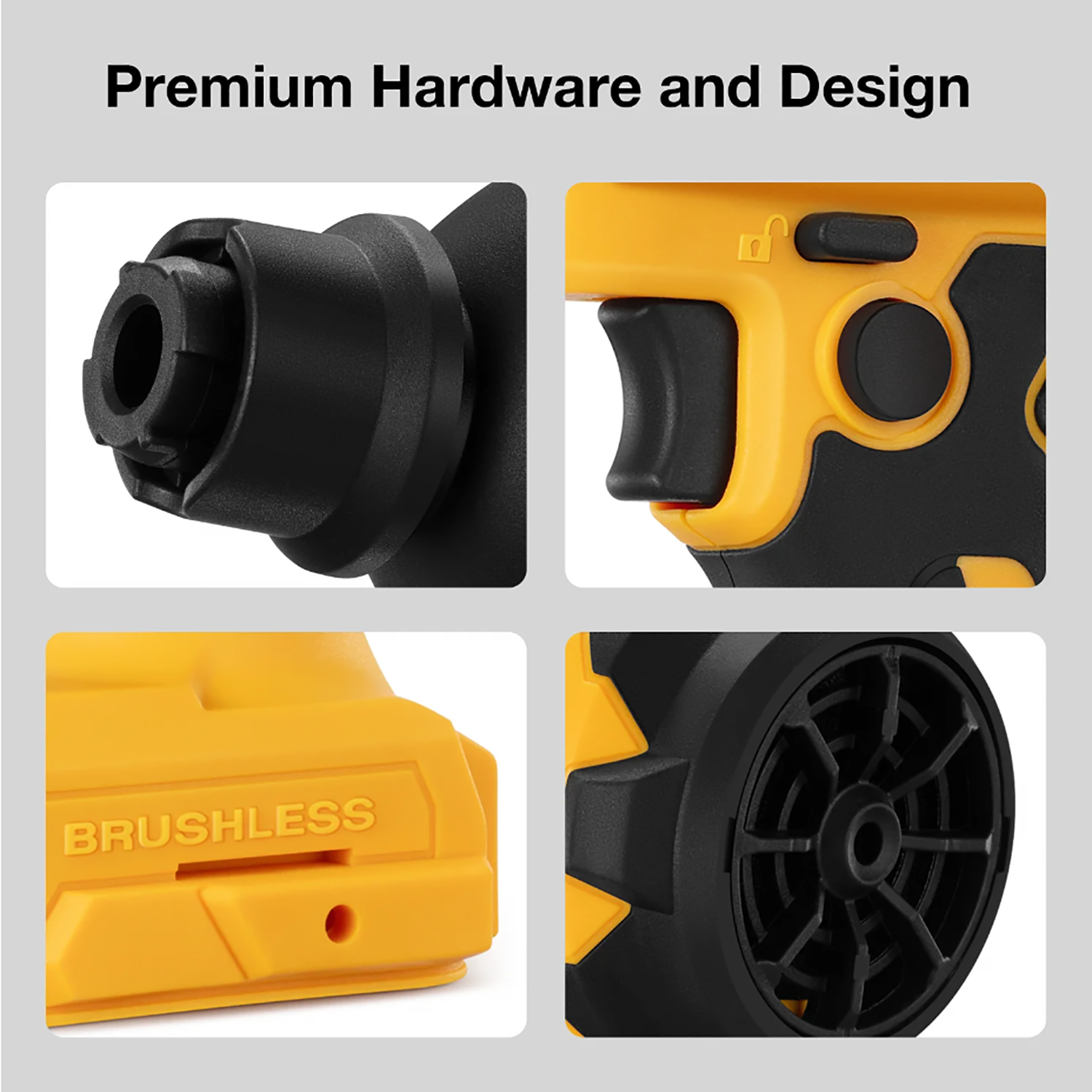 Cordless Compressed Air Duster & Blower For 20V MAX Battery Tool Only — image 3