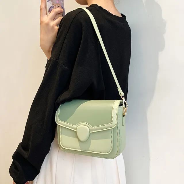 High end Sense Of Texture Niche Bag Girl Green - Shop at LoveMi