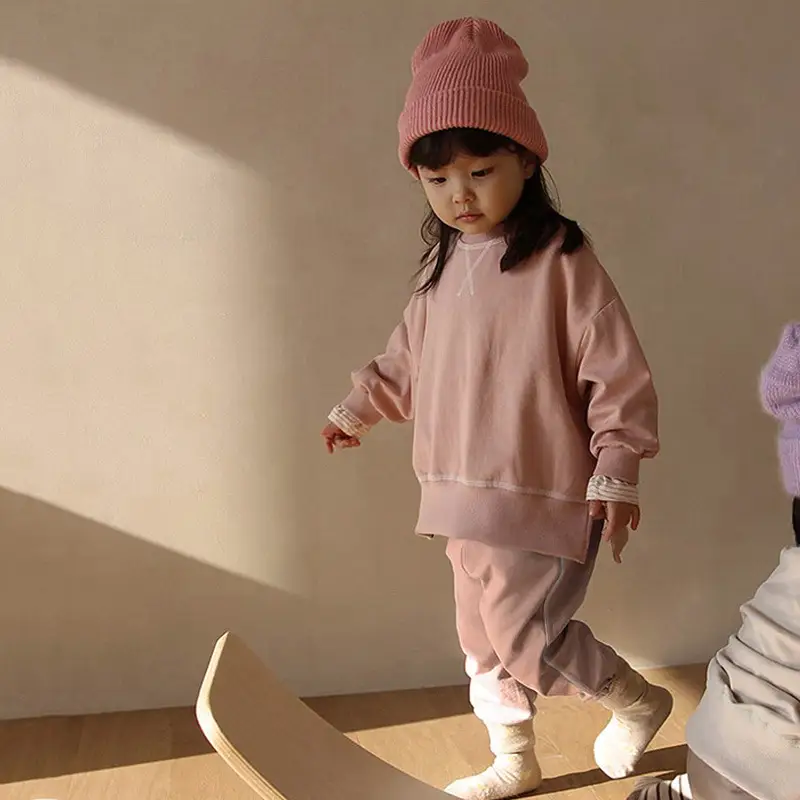 Children's Cotton Long-sleeved Spring Sports Suit