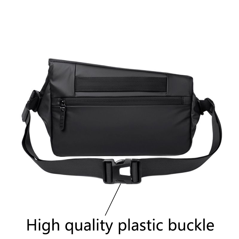 Men's Functional Camera Crossbody Bag Waterproof Ipad Multifunctional Chest Bag Men's Personal Shoulder Bag Stand Messenger Bags,Random Letters, Or Possibly None