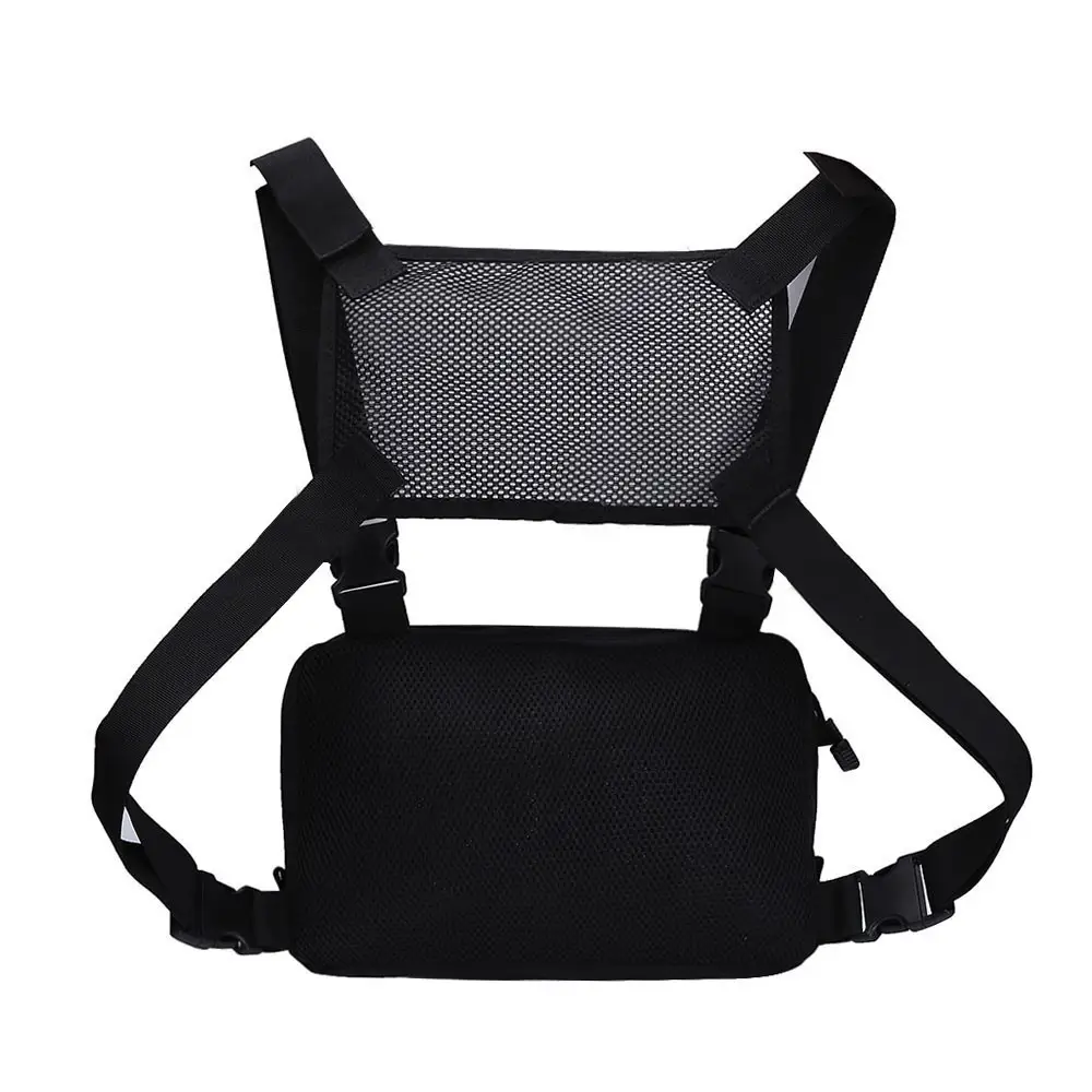 Tactical Outdoor Chest Pocket Practical And Convenient Mesh Breathable Chest Bag