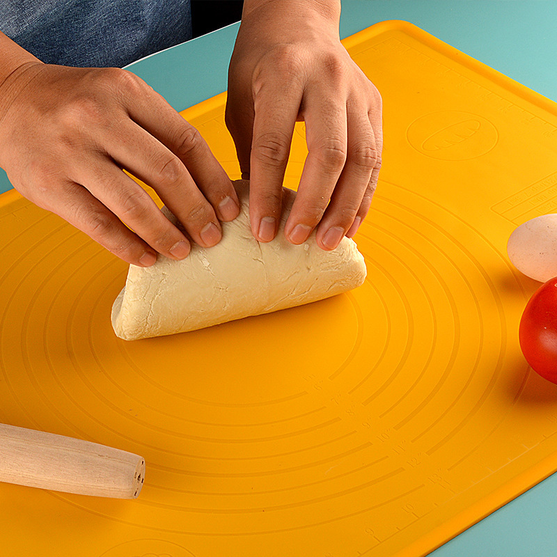 BEYONDARY Non-Stick Baking Mat and Rolling Mat Set for Flour and Dough