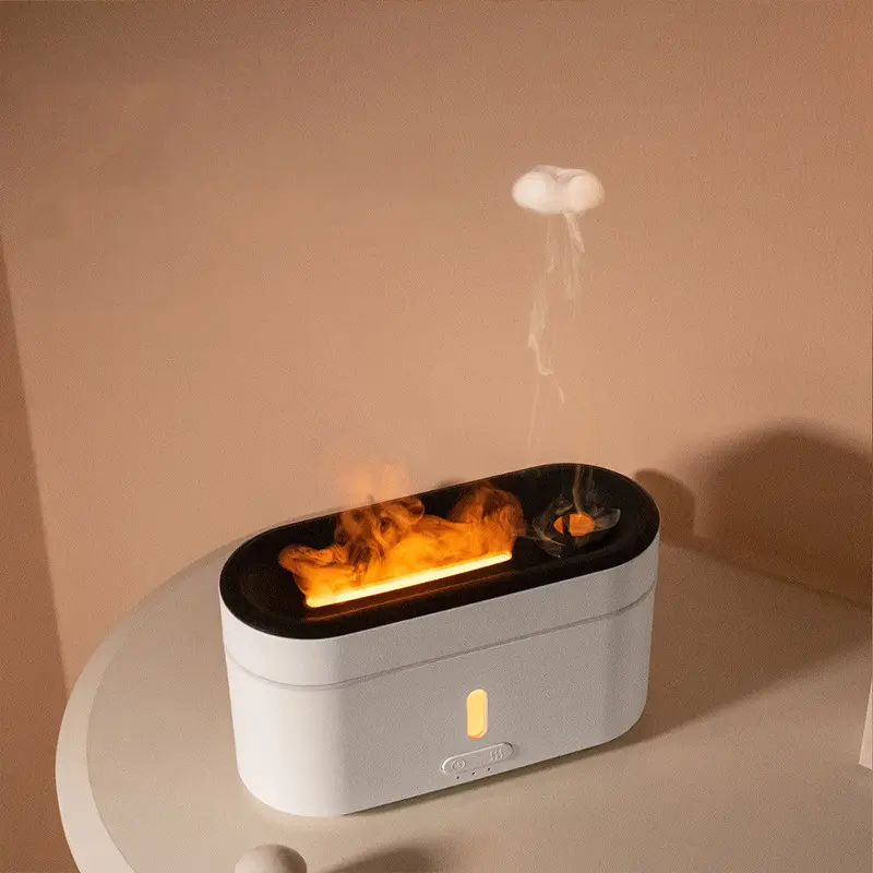 Flame Lamp Humidifier Aromatherapy Machine Household Fog