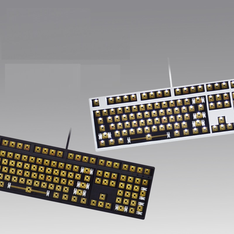 108 Keys Diy Satellite Axis laptop Ubs Wired tastatur Kit - Miniatyr 3