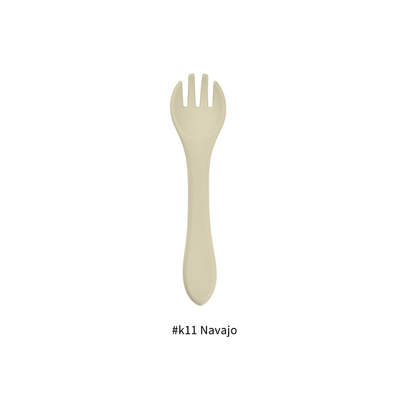 Title 7, Food Grade Baby Feeding Tableware Silicone Fork