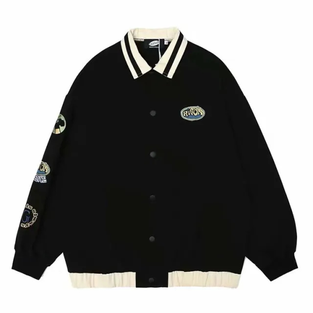Spring, Autumn And Winter Baseball Uniforms Black - Shop at LoveMi