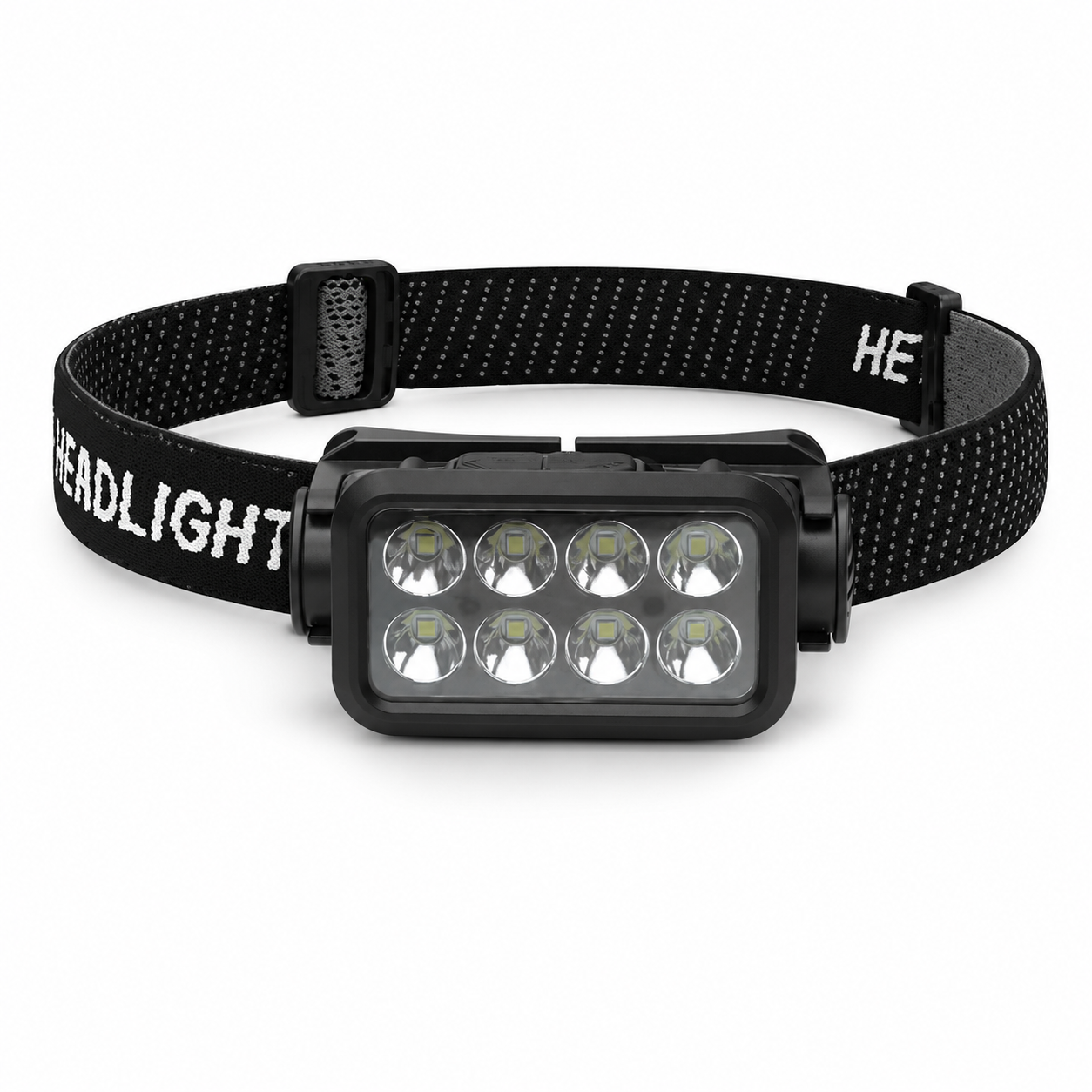 Rechargeable Type C Waterproof LED Headlamp K354 Black 350LM For Camping Hiking Work Headlight Head