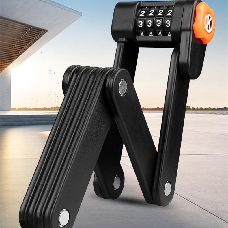 Four Digit Code Joint For Bicycle Lock Anti-theft Folding