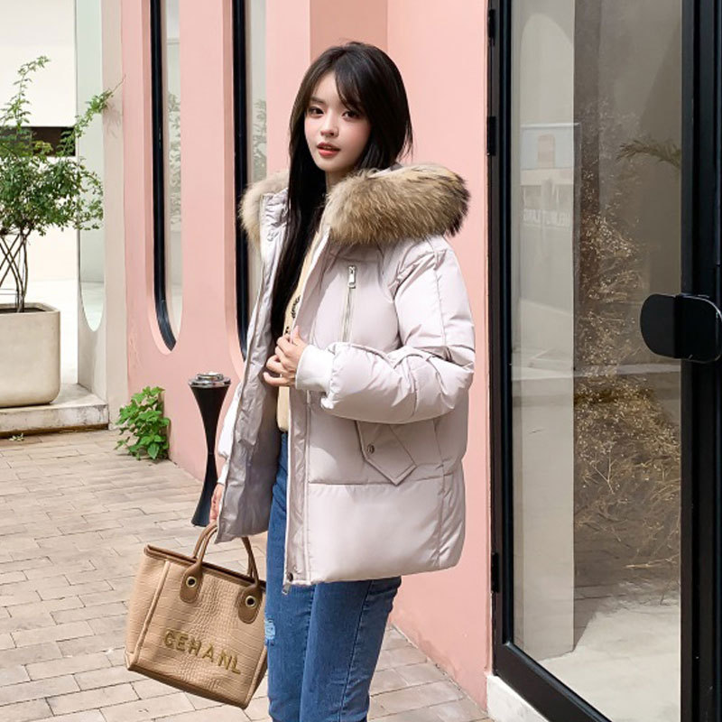 Short Large Size Loose Cotton Coat Was Thin And Thick