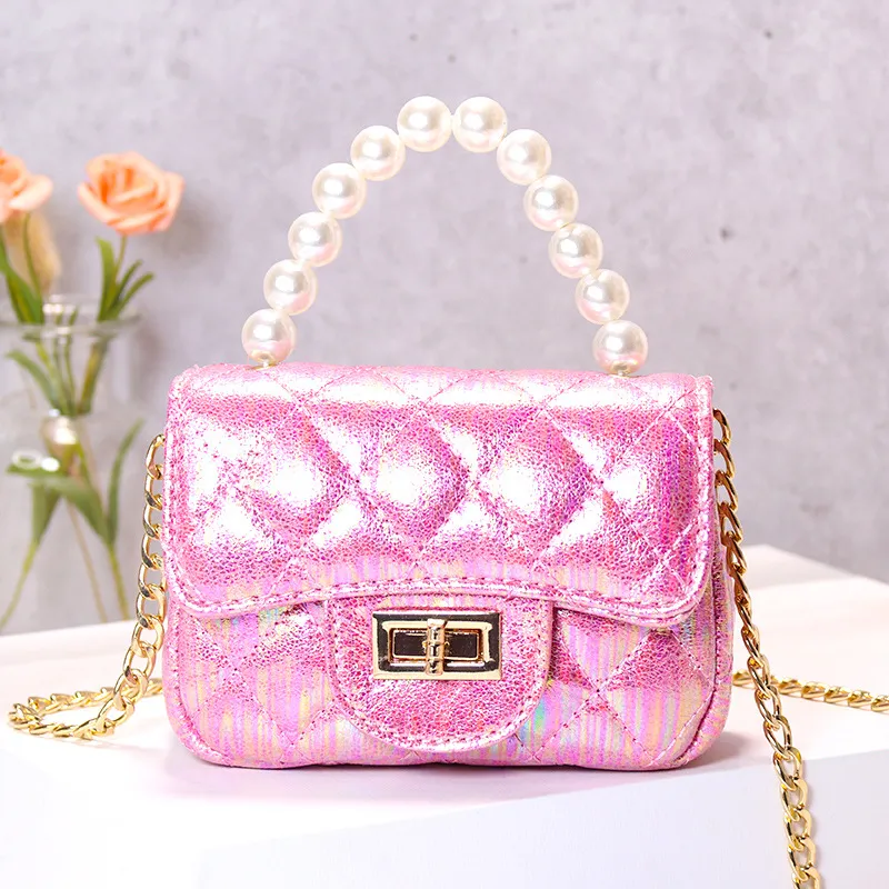 Little Girl Mini Fashion Shoulder Bag - Rose