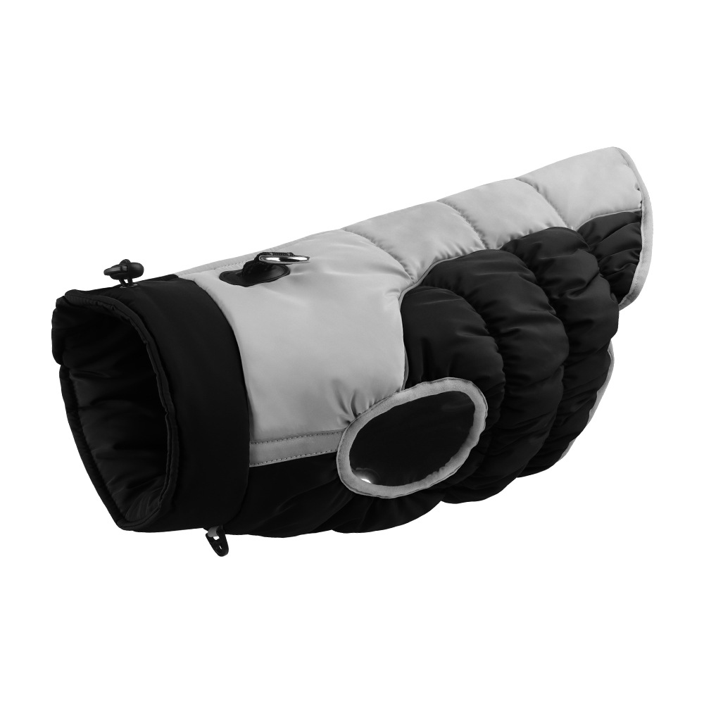 Dog Cold Weather Coats - Cozy Waterproof Windproof Reversible Winter Dog Jacket, Thick Padded Warm Coat