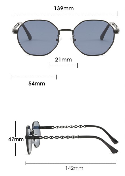 Title 1, Polygon Sunglasses Men