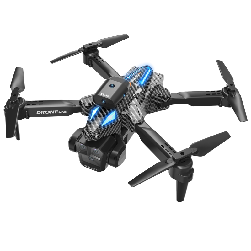 C10 Black - Triple Camera - Dual Electric Drone-BLACK