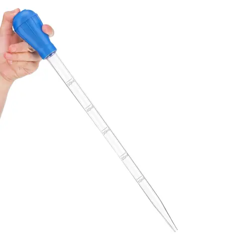 27.7in Extra Long Turkey Baster for Aquarium 50ml Syringe