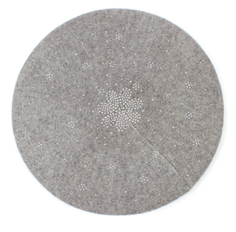 Solid Color Versatile Sequin Knit Bud Hat