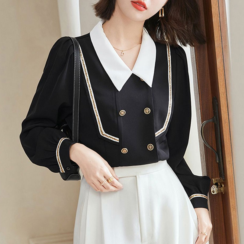Women's Fashion Casual Temperament Chiffon Shirt