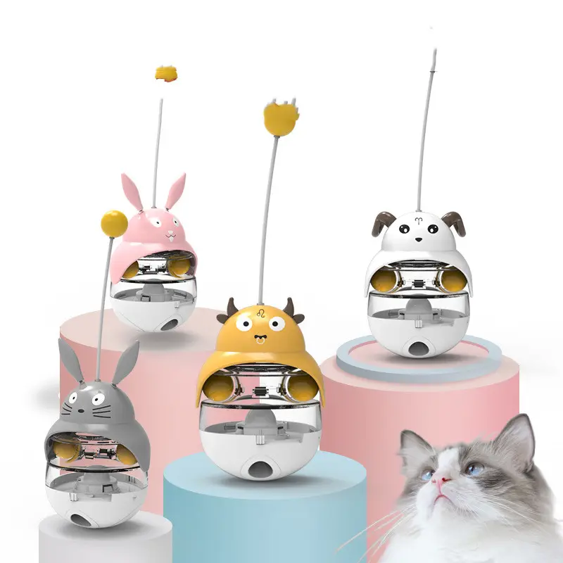 Tumbler Leaky Ball Cat and Dog Educational Toys