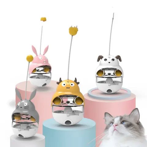 Tumbler Leaky Ball Cat and Dog Educational Toys
