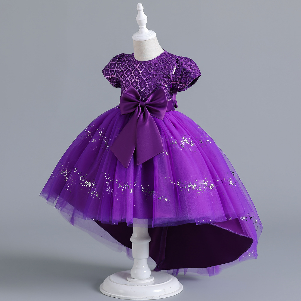 Title 7, Childrens Dress Princess Dress Sequined Perfor...