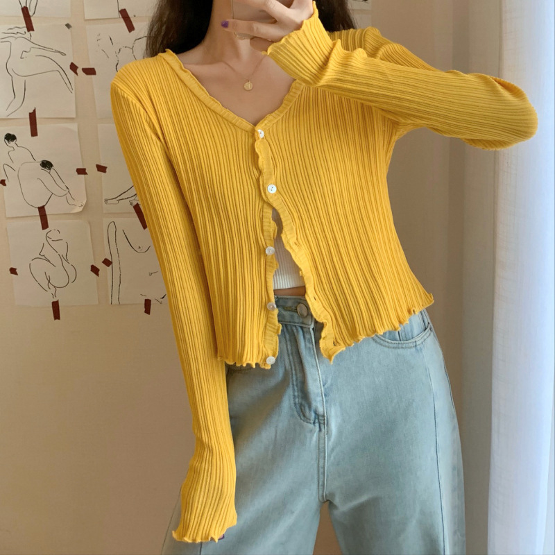 Title 6, Thin Ice Silk Knitted Cardigan Shawl Sun Protec...