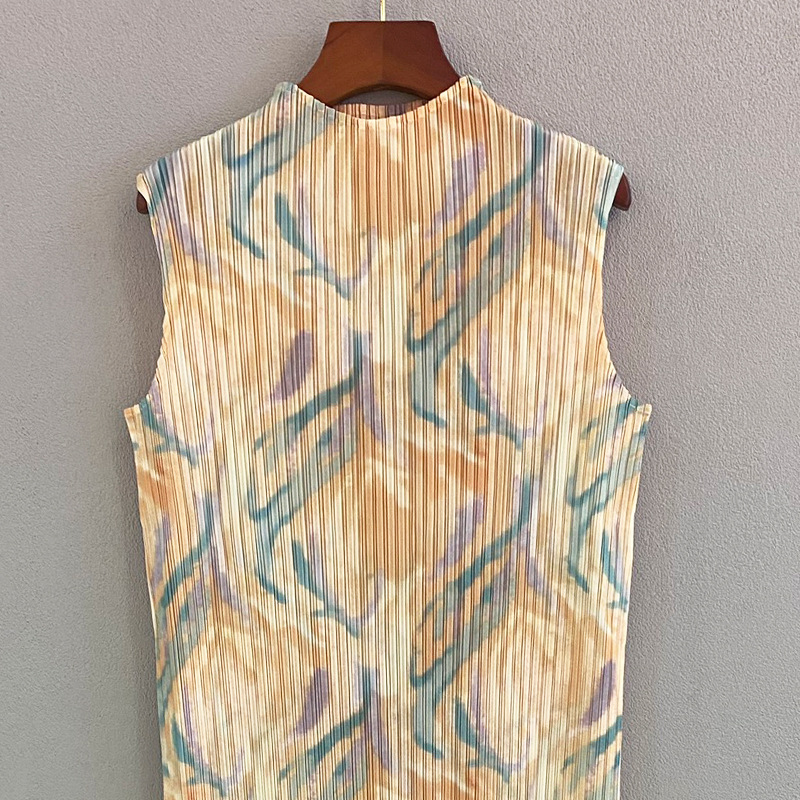 Summer Fashion Women's Pleated Dress Sleeveless