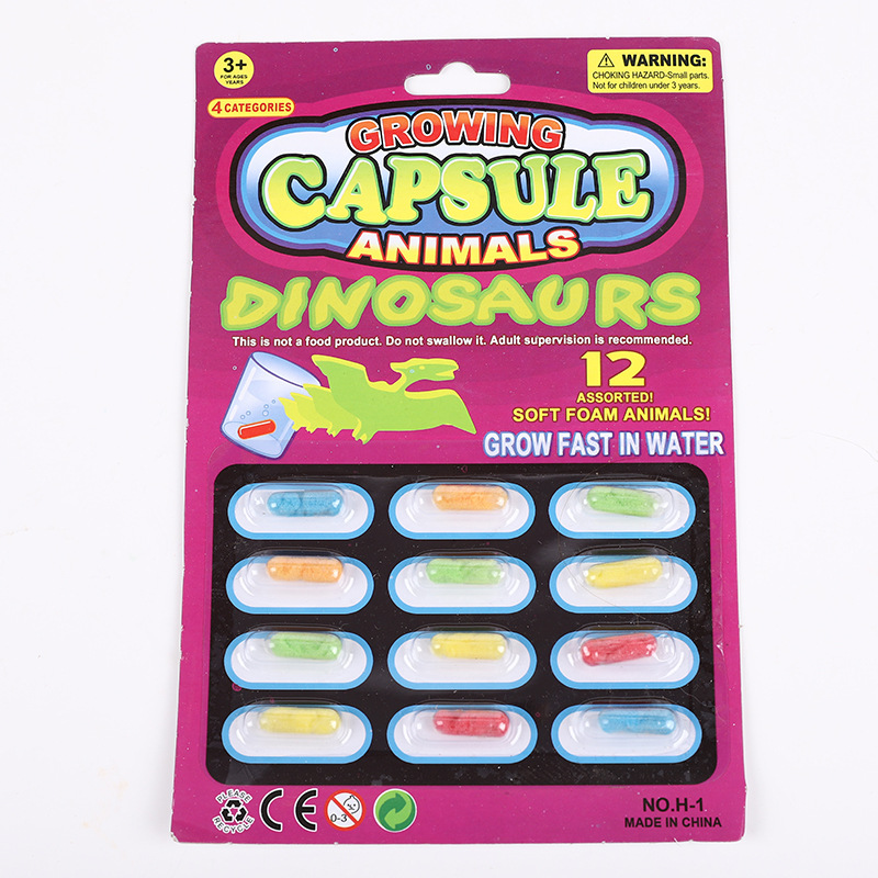 Dinosaur Capsules 12piece