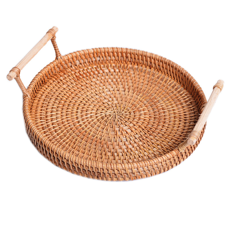 Title 5, Vietnam autumn vine woven storage fruit plate