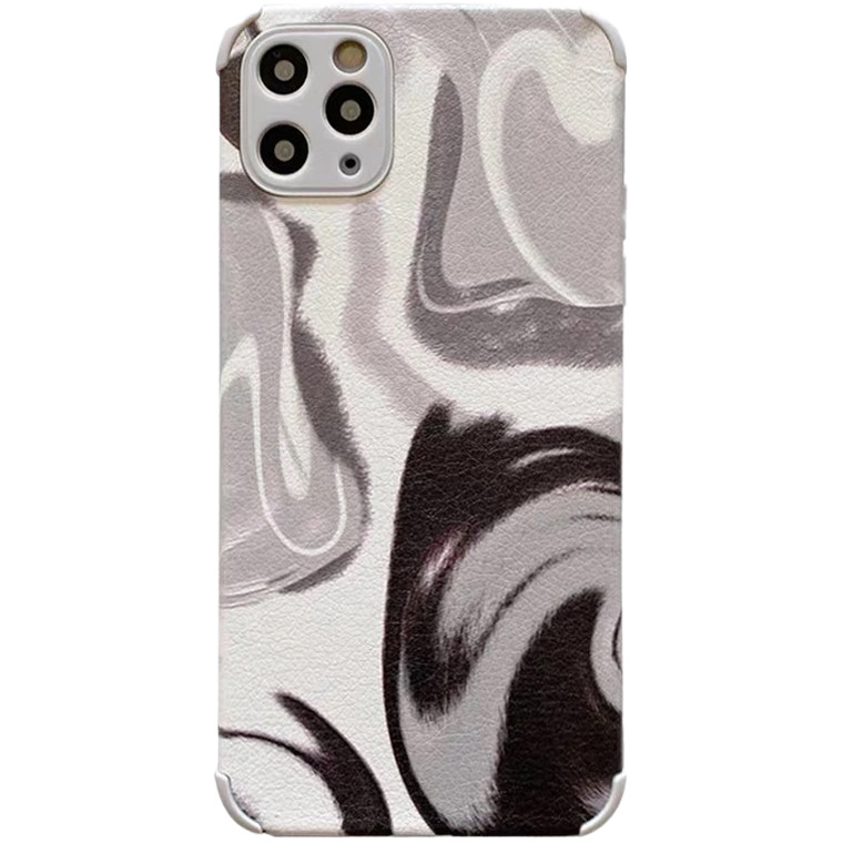 Cold Wind Black Grey Smudge Mobile Phone Case