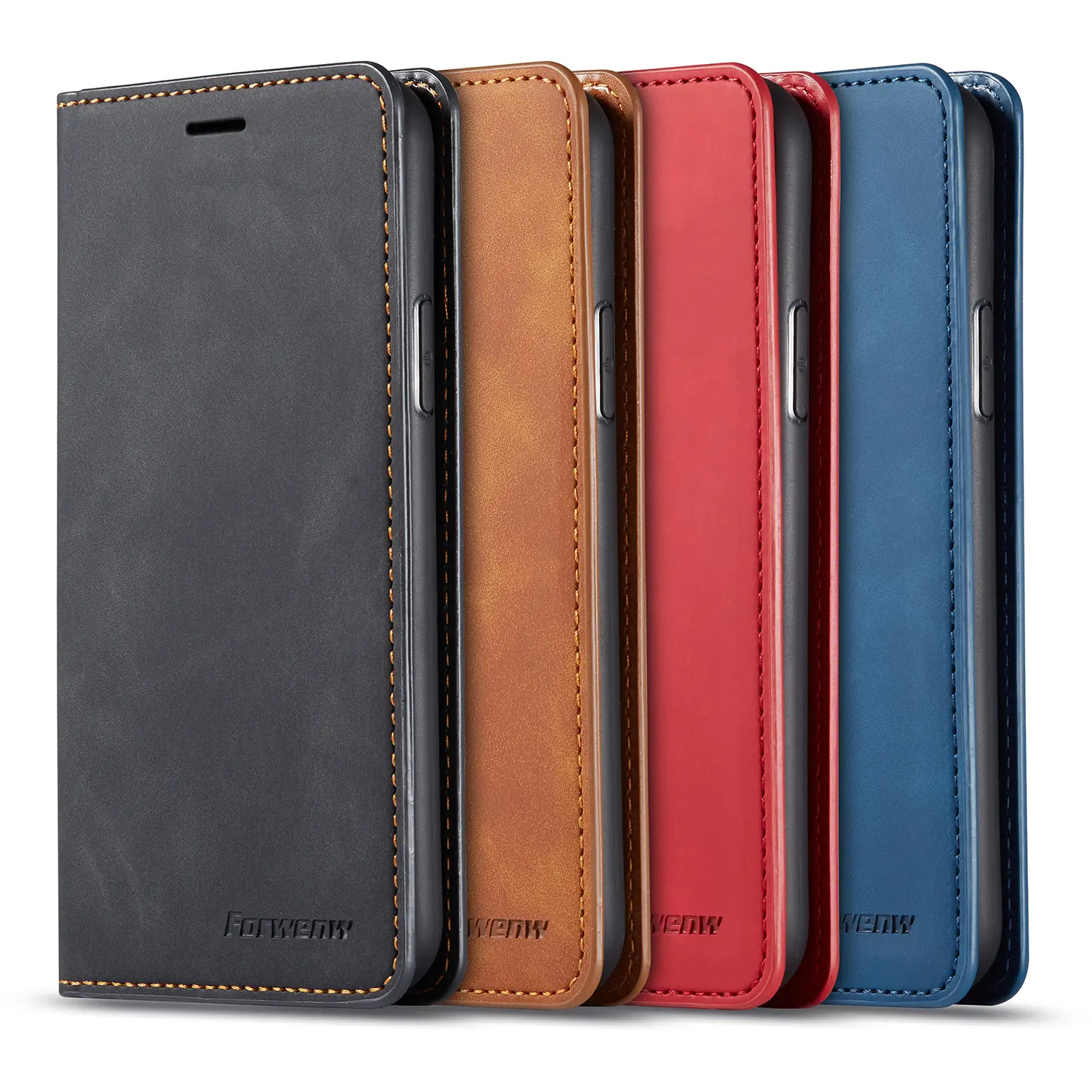 Magnetic Flip Retro Card Wallet Mobile Phone