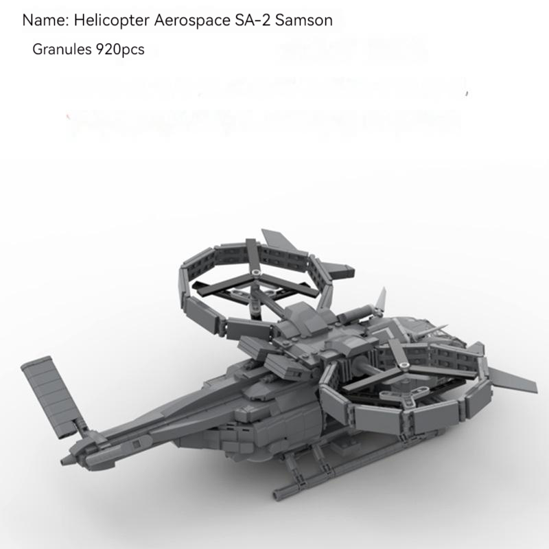 Title 5, Helicopter Aerospace SA2 Ginseng Rotor Toy Model