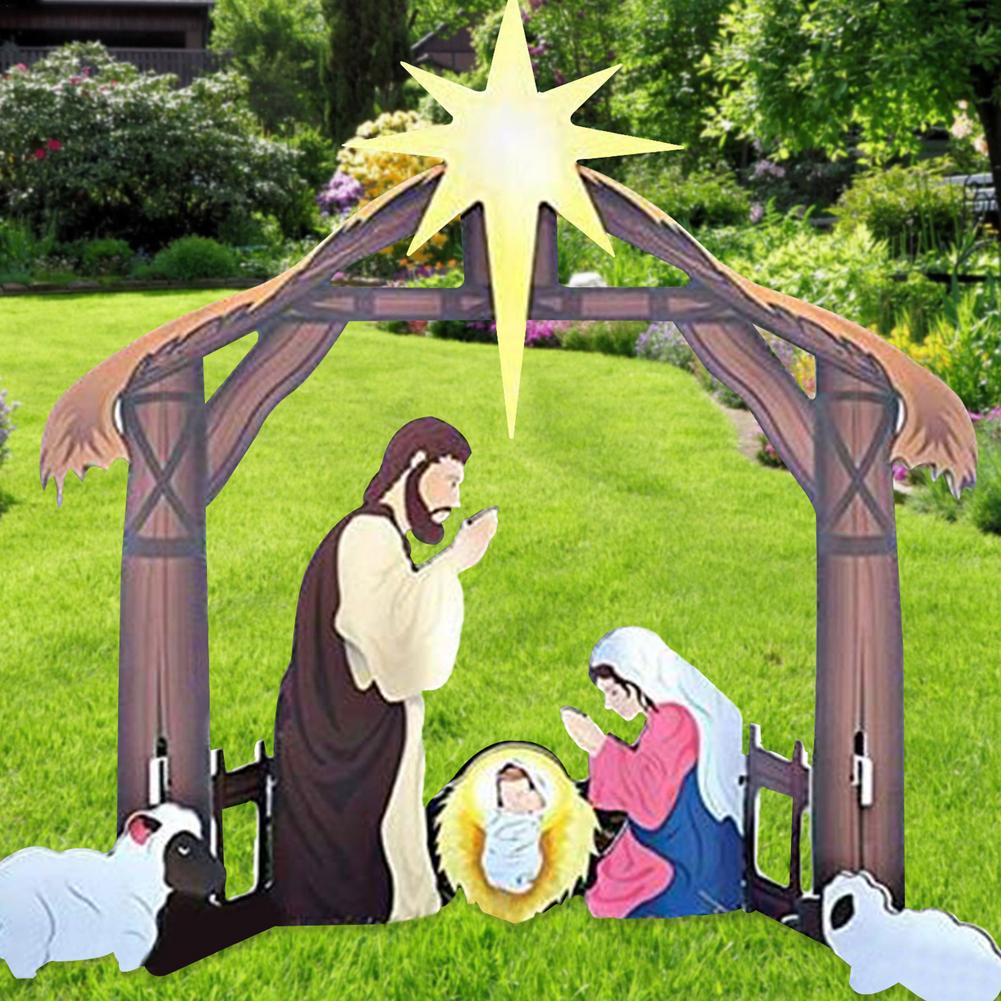 Wooden Nativity Prayer Sign