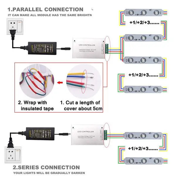 Lens Module With 3 Lights, Each Consisting Of 20 Individual 3LED Modules ,not Shipped On Weekends