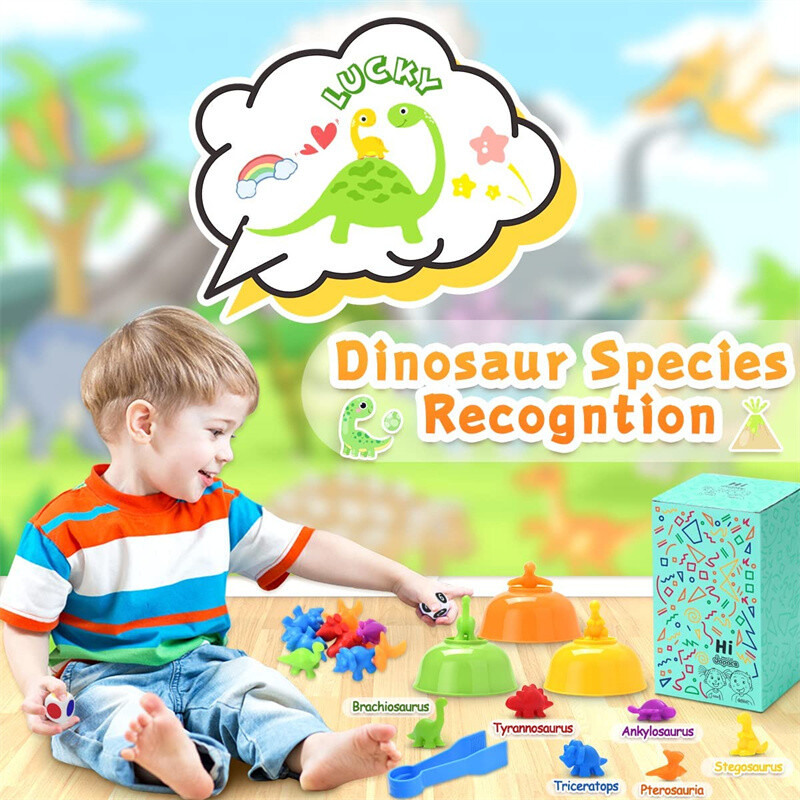Dinosaur Set 58PCS With Plastic Drum — image 7