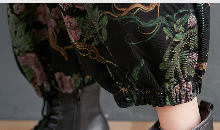 Plus Size Women's Pants Fat Mm Loose And Thin Wide Leg Jumpsuit