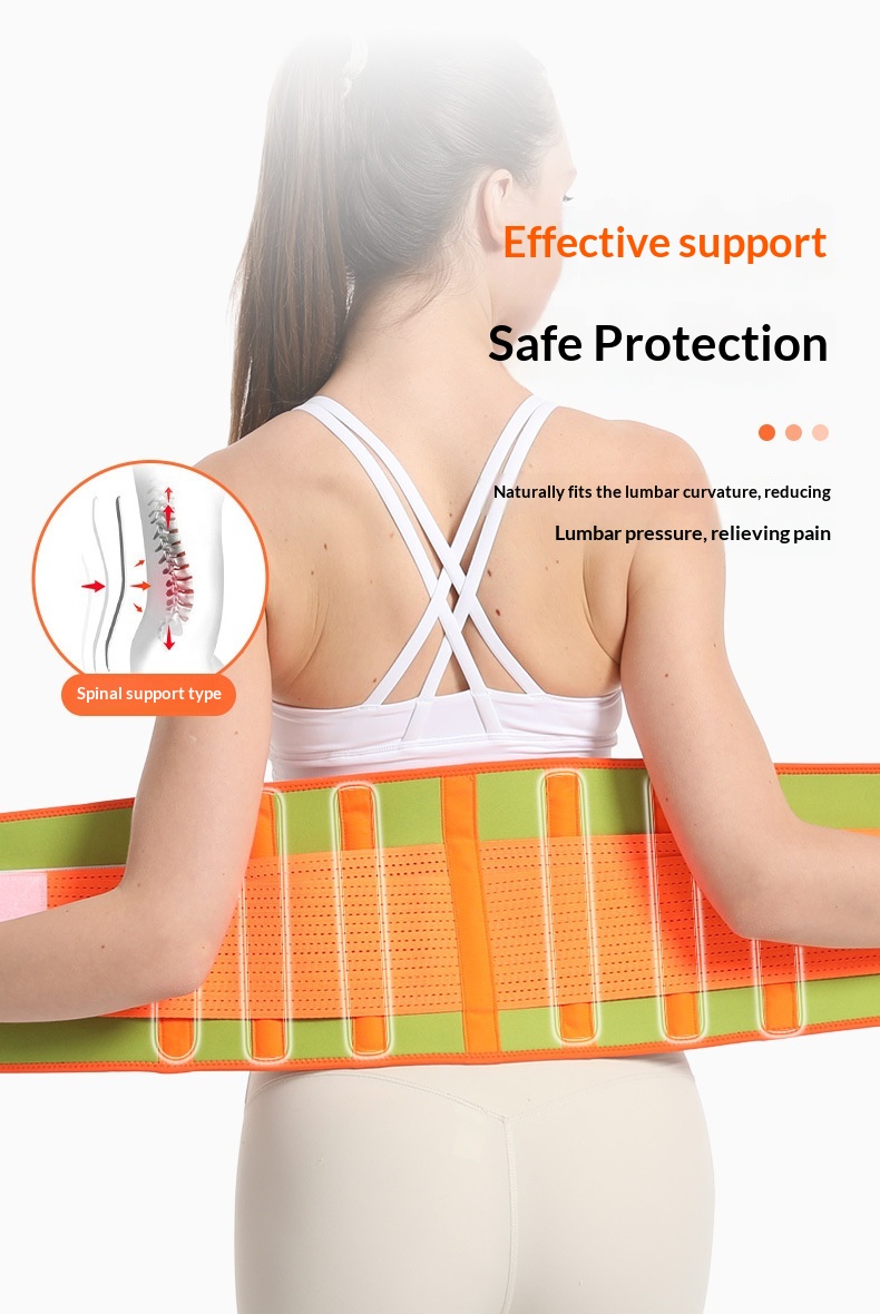 Cross-border Waist Protection Belt Fitness Sports Support Compression Waist Abdominal Shaping Breathable Lumbar Protection Spot Wholesale 4