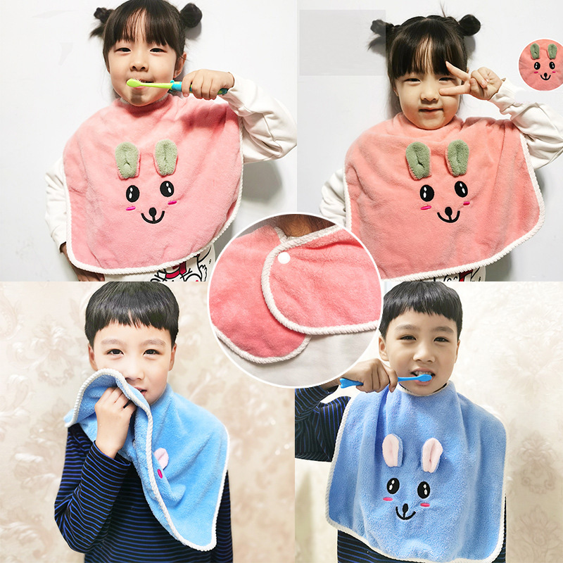 Coral Fleece Thickened Absorbent Embroidery Wash Brushing Waterproof… — image 1
