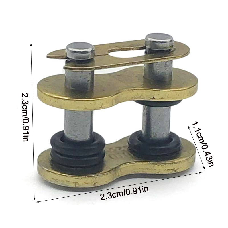 Rear Chain Link, Split Connecting Joining, 530 TVH Heavy Duty 'O' Ring GOLD UK