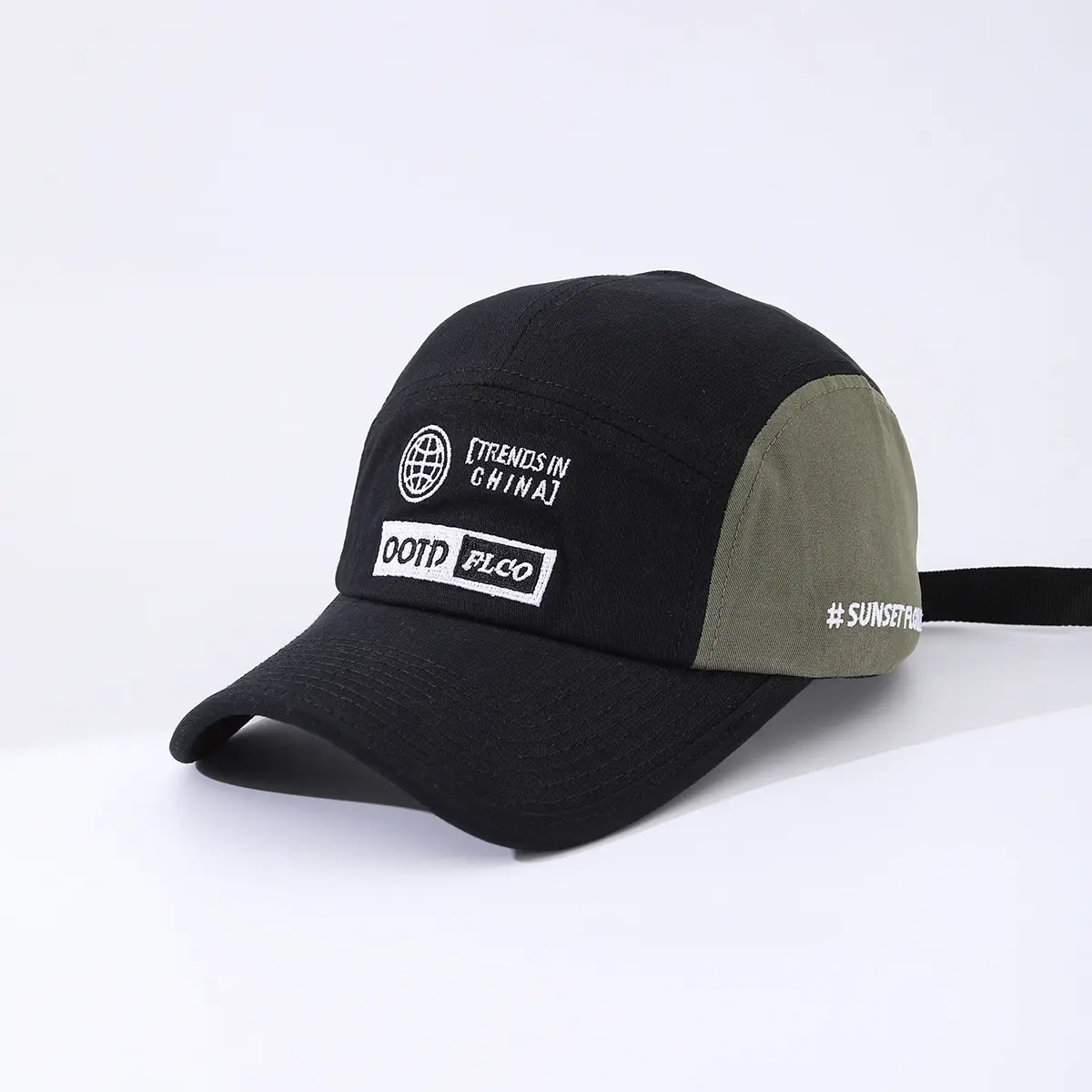 Men's Embroidered Icon Patchwork Letter Adjustable All-purpose Fashionable Baseball Cap Suitable For Outdoor Sun Protection, Hiking, Trekking And Fishing.